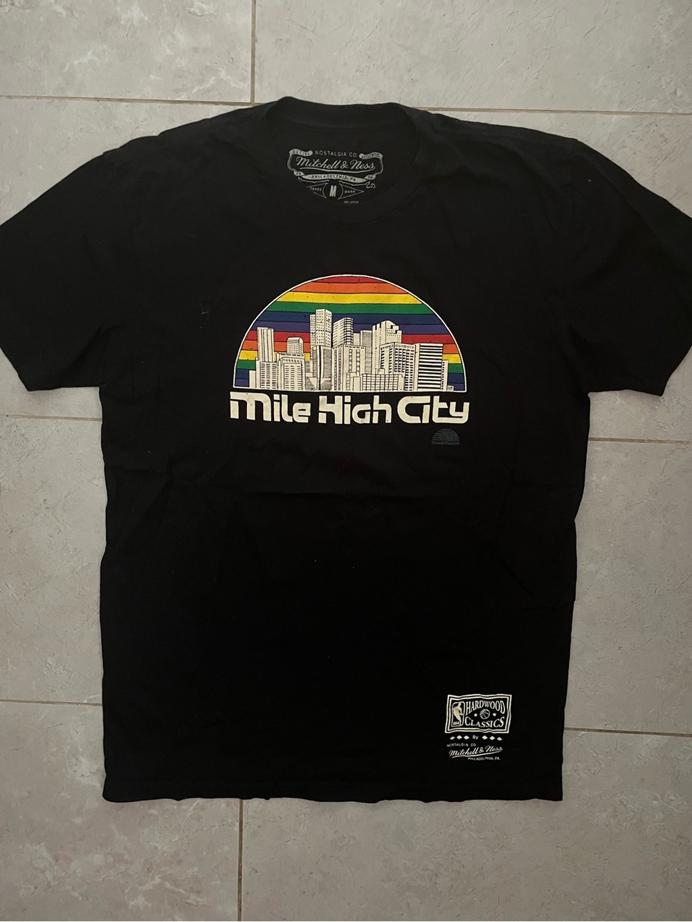 Mitchell & Ness Denver Nuggets 'Mile High City' shirt